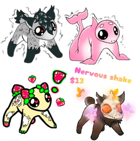 nervous shake